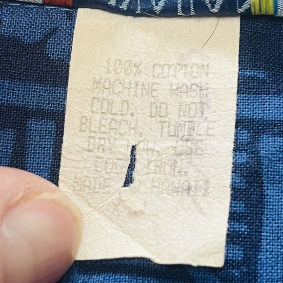 Hawaiian Vintage Collection SHIRT Mens Size XL Button up Cars And Beach Made USA - Picture 7 of 7